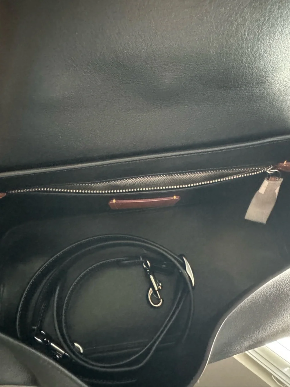 COACH Slouchy Rogue 🖤💀 black/silver overseas exclusive. - Picture 8 of 10